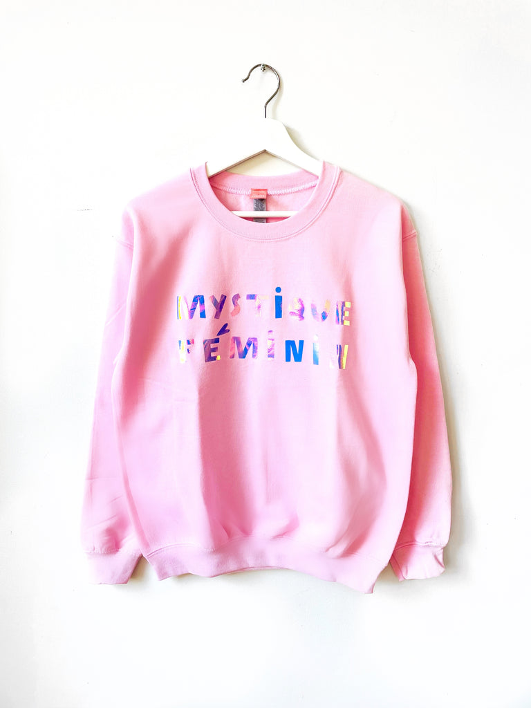 Pink / Pastel Holo / Mystique Feminin Sweatshirt