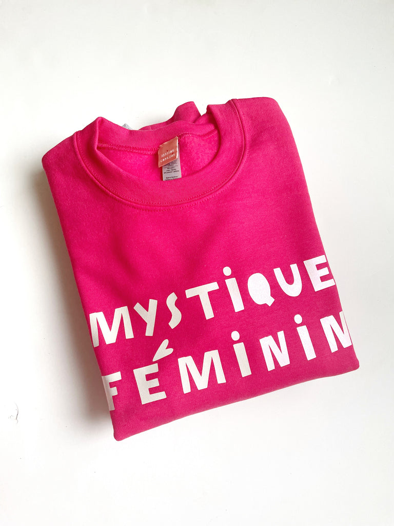 Magenta / Iridescent Pearl / Mystique Feminin Sweatshirt