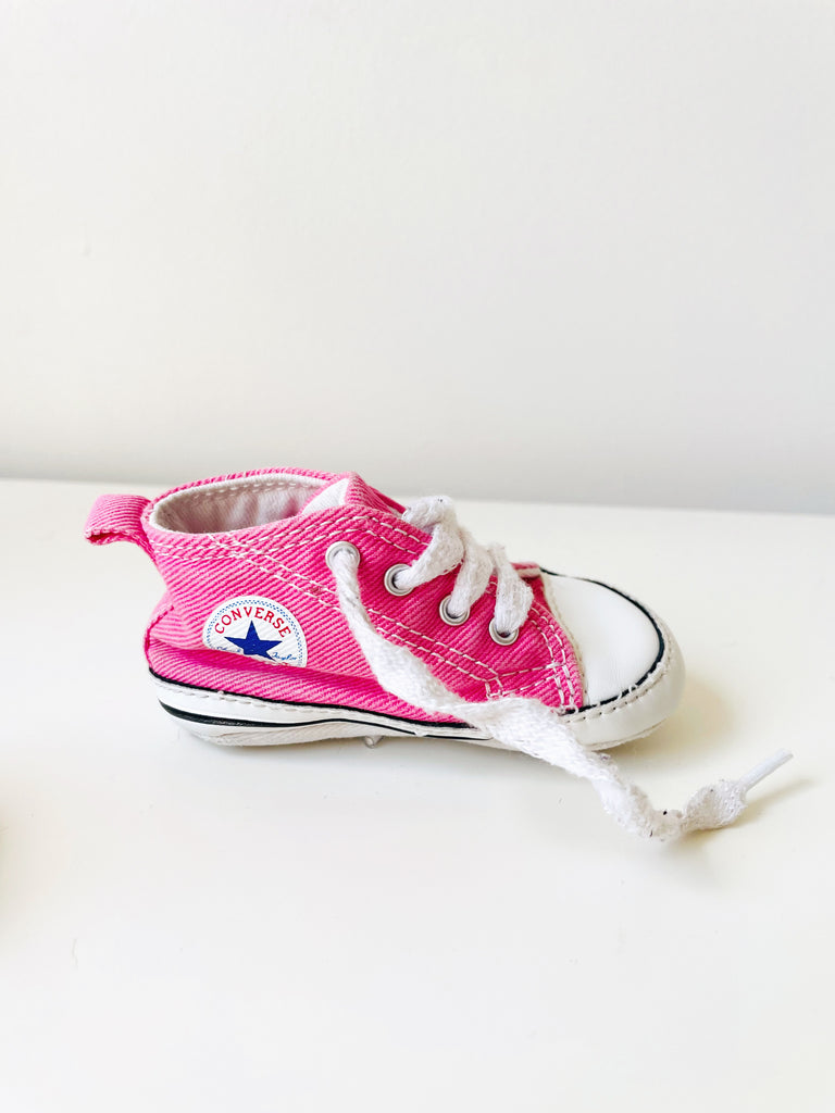 BABY - Pink Converse All Star Slip ons - Size 2