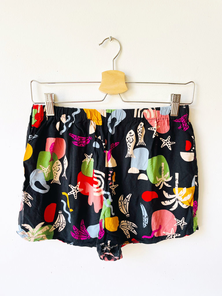 Pre loved - Maison Corazon Isla negra shorts - Small Medium