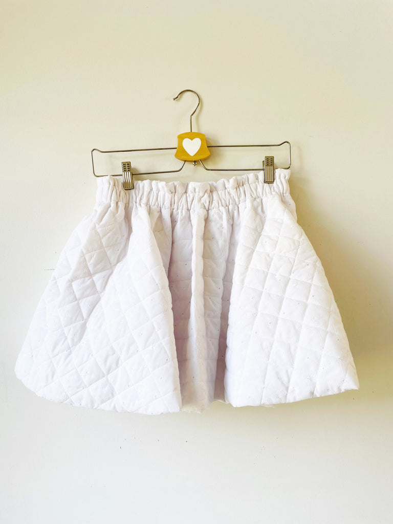 Archive - Matelasse Eyelet Bubble skirt made for fashion show - Size Small