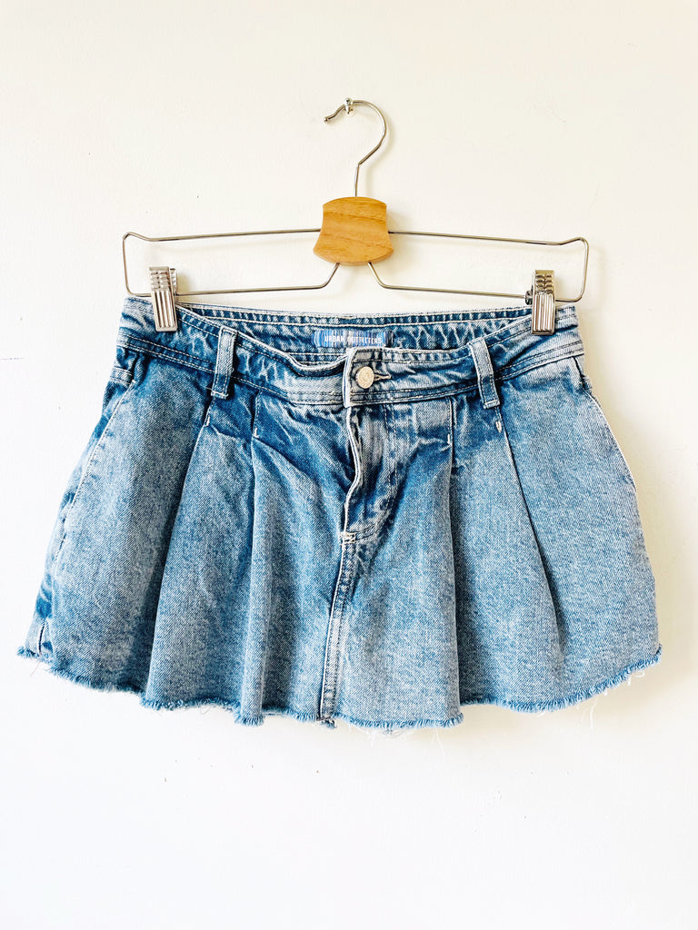 Denim pleated Skorts - Urban Outfitters - Size 24