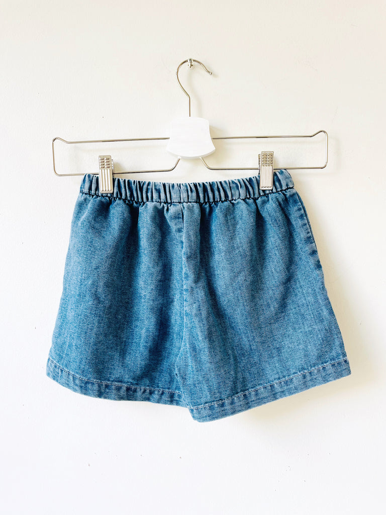 Light Denim Shorts - 9-10 years old