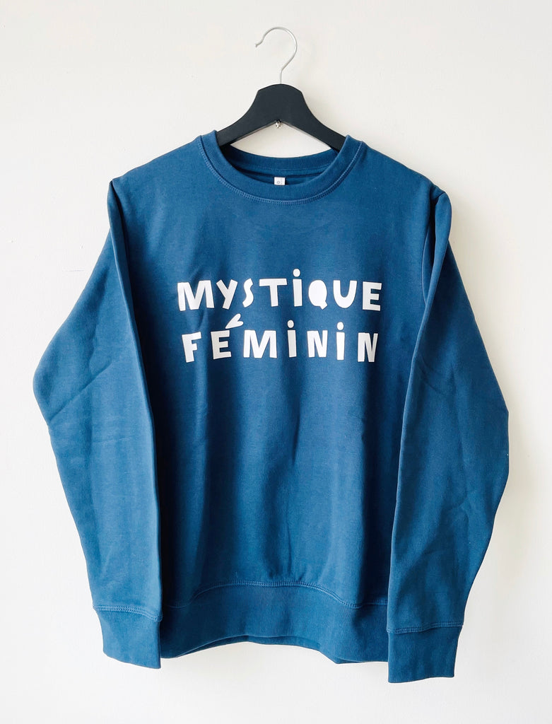 Organic Cotton Mystique Feminin Sweatshirt -Gamine Combo