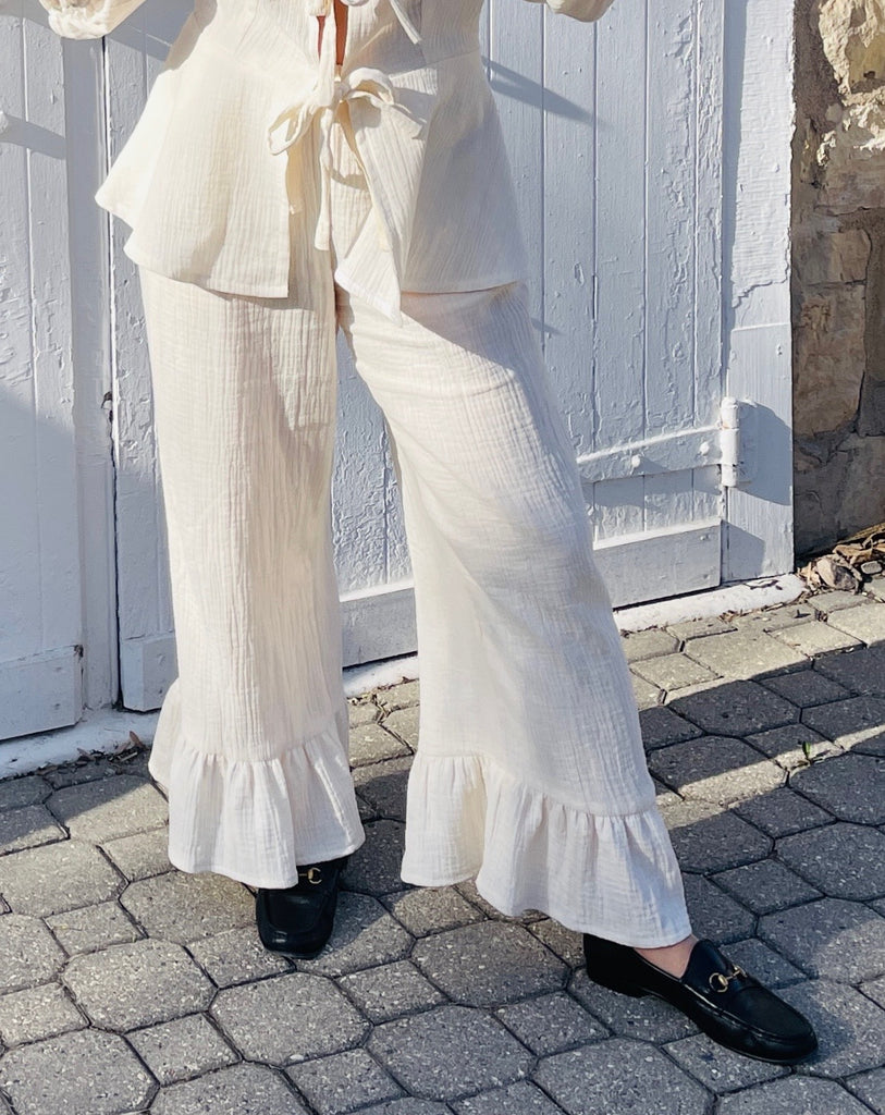 Capucine Ruffle Pants