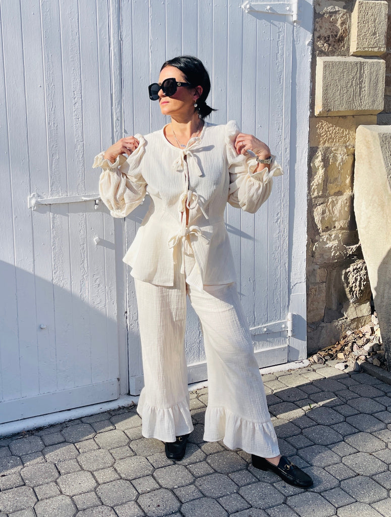 Capucine Ruffle Pants