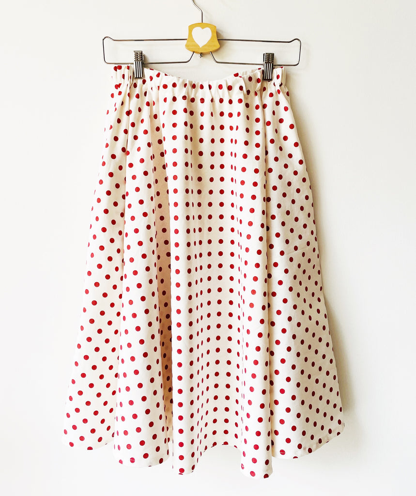 Sabrina Skirt in Polka Dots