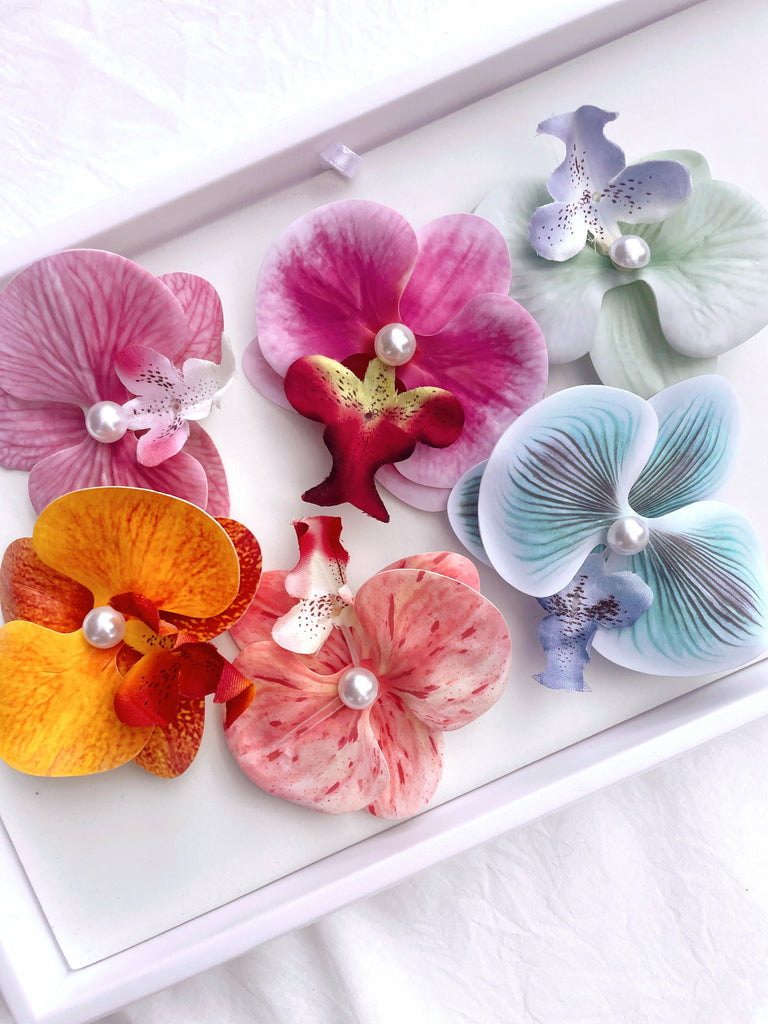 Tropical Orquid Hairpin