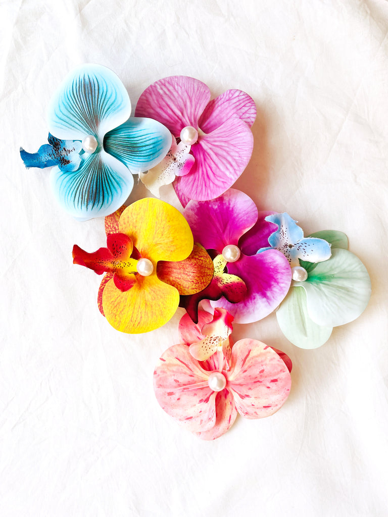 Tropical Orquid Hairpin