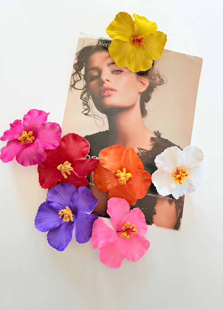 Tropical Hibiscus Hairpin