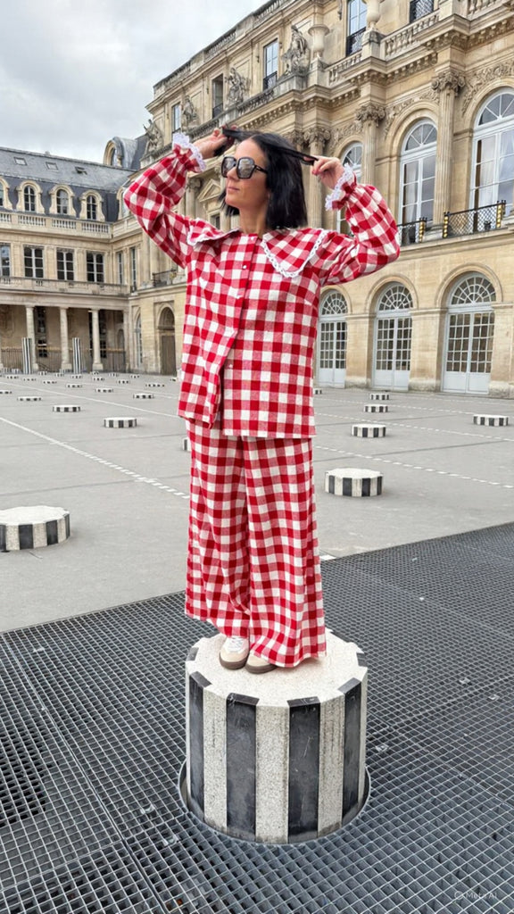 Romeo Pants - Gingham Pattern ( 4 colours )