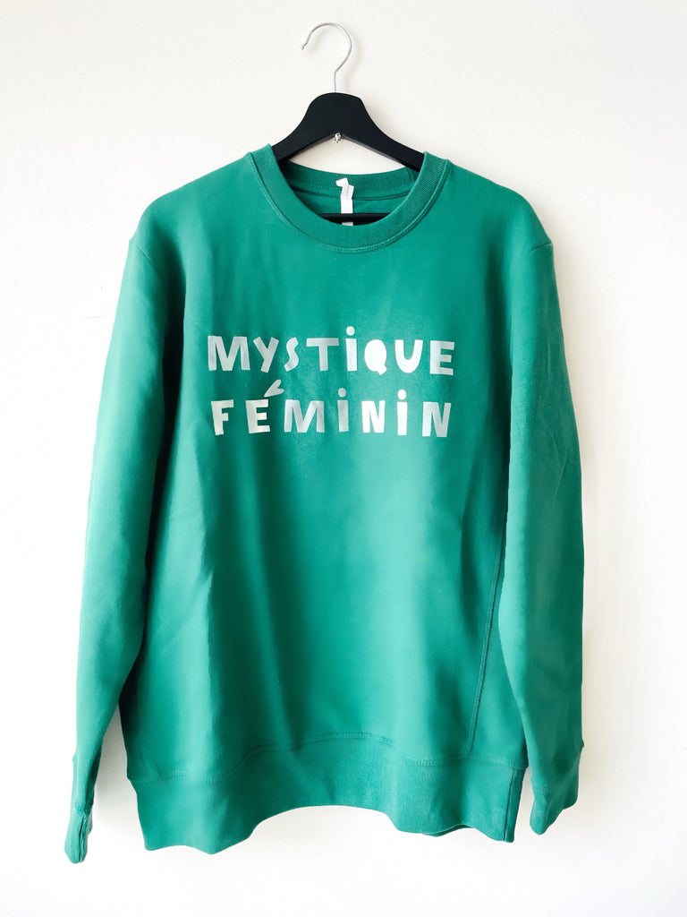 Organic Cotton Mystique Feminin Sweatshirt - Boreal Forest Combo