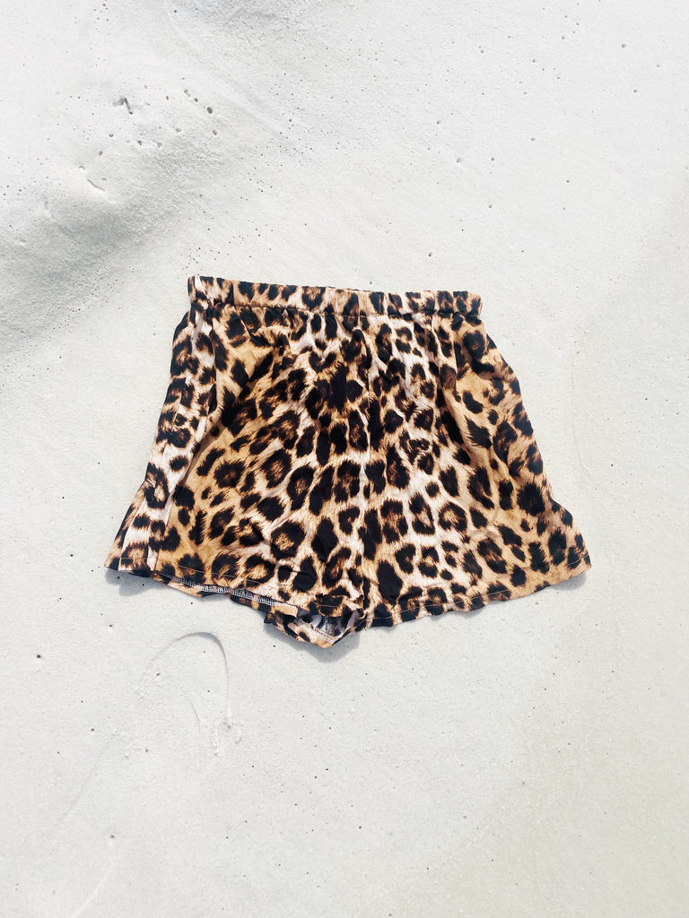 Daisy Short Shorts Jaguar Print