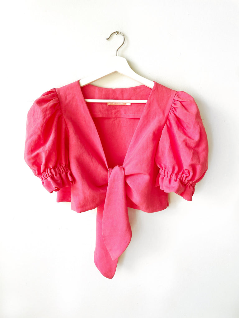 Archive - Maison Corazon Juliet Crop Top - Magenta - Small