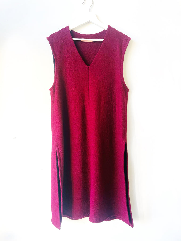 The "V" Vest dress