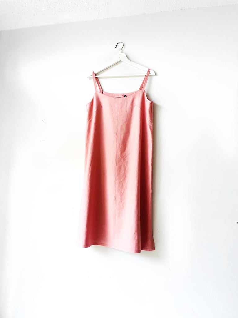 Pink Slip Dress - Midi Length - ETA late August