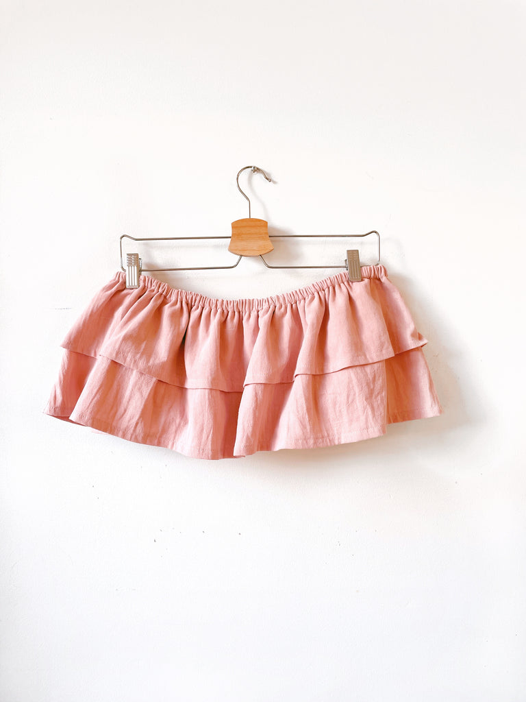 Rossina double frill crop top