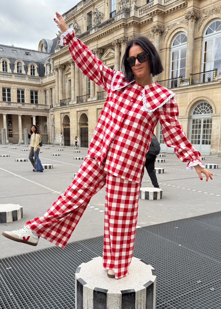 Romeo Pants - Gingham Pattern ( 4 colours )