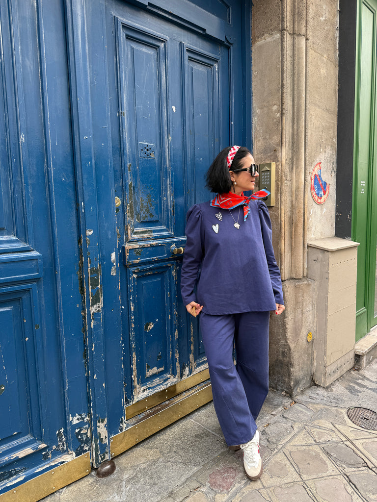 Le Marais top - Bill Blue
