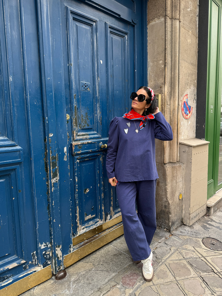 Le Marais top - Bill Blue