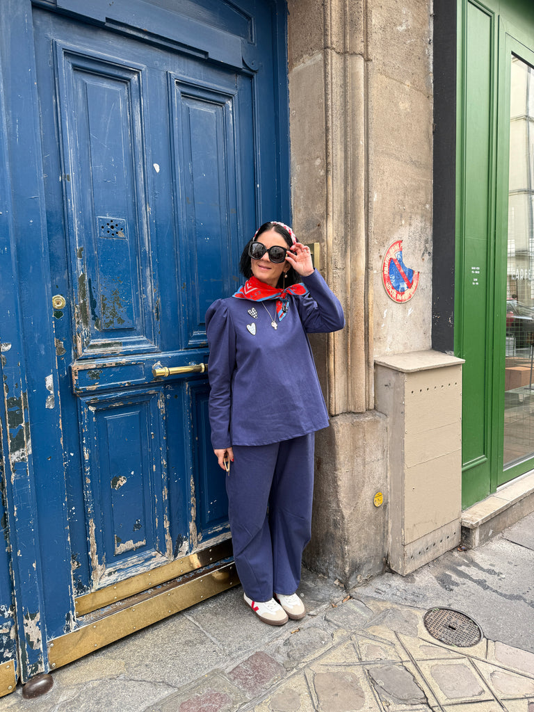 Le Marais top - Bill Blue