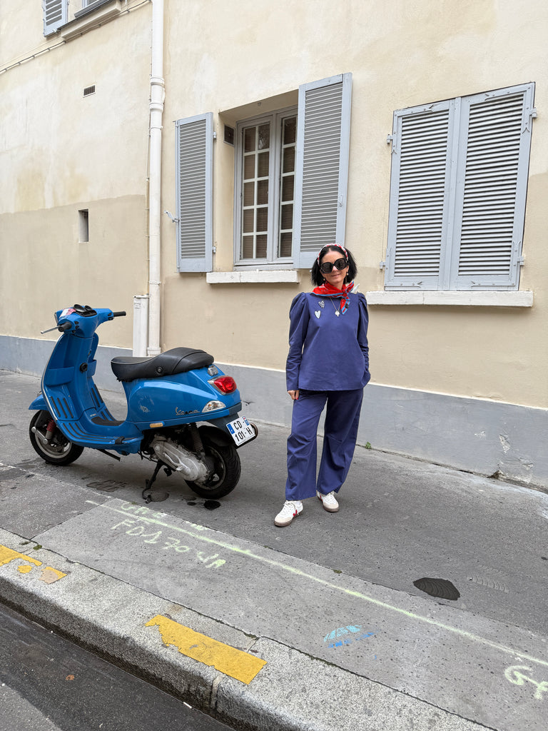 Le Marais top - Bill Blue