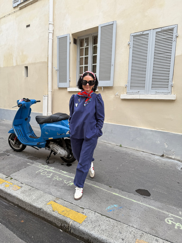 Le Marais top - Bill Blue