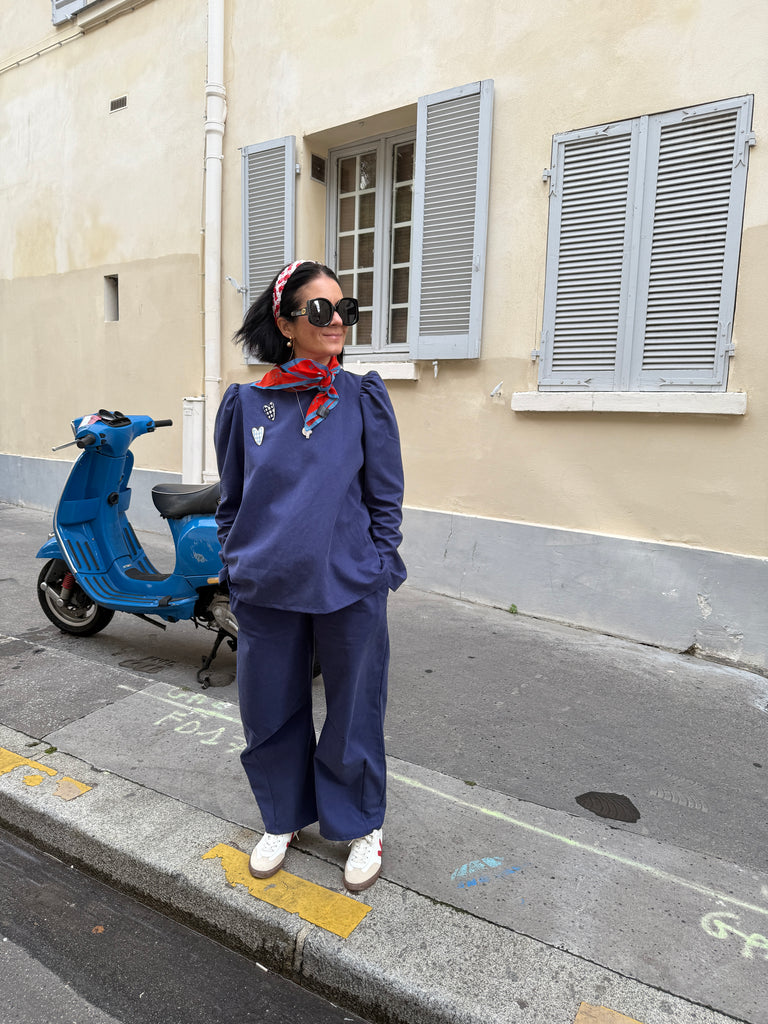 Le Marais top - Bill Blue