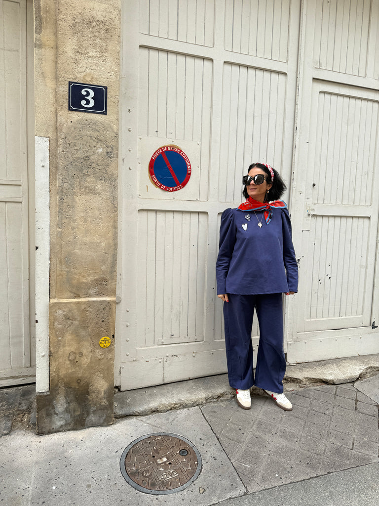Le Marais top - Bill Blue