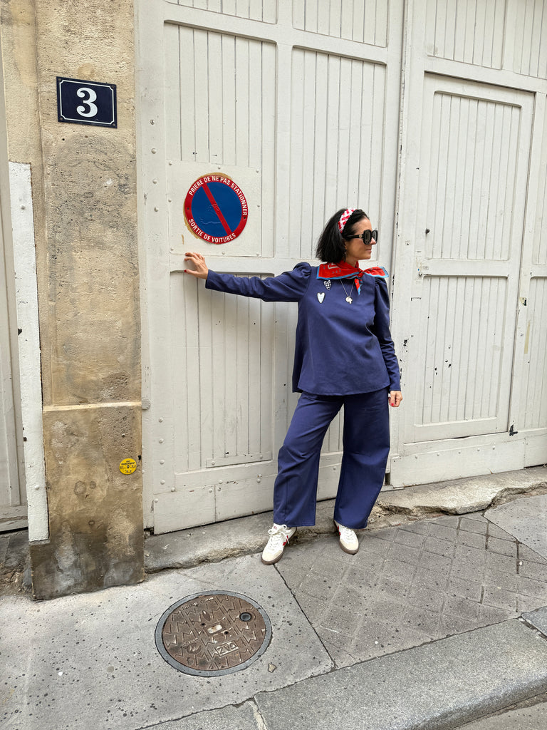 Le Marais top - Bill Blue