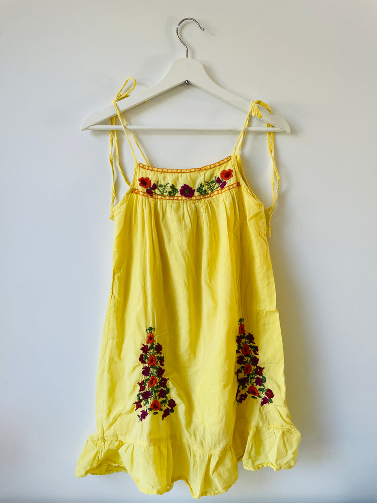 Embroidered Summer Dress - Size Small